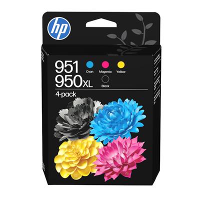 HP Ink Combo Pack Nr.950XL/Nr.951 1x4 53ml + 3x 8,5ml