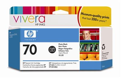 HP Vivera Ink Nr.70 photo black 130ml