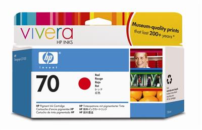 HP Vivera Ink Nr.70 red 130ml