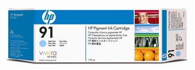 HP Vivera Ink Nr.91 light cyan 775ml