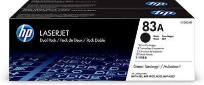 HP LJ Cartridge Nr.83A black 1x2