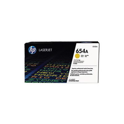 HP LJ Cartridge Nr.654A yell. 15K