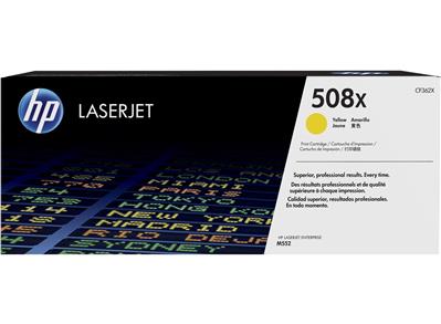 HP LJ Cartridge Nr.508X yell. 9,5K