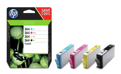 HP Ink CMYK Combo Pack Nr.364 1x4
