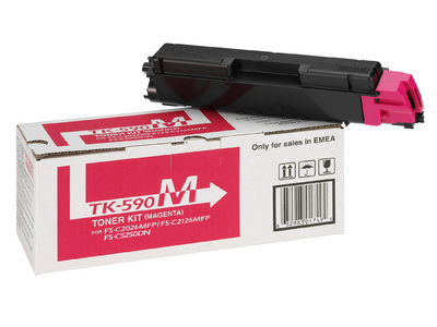 Kyocera Tonerkit TK-590M mag. inkl. Resttonerbehälter 5K