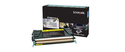 Lexmark Toner Return yell. HY 10K