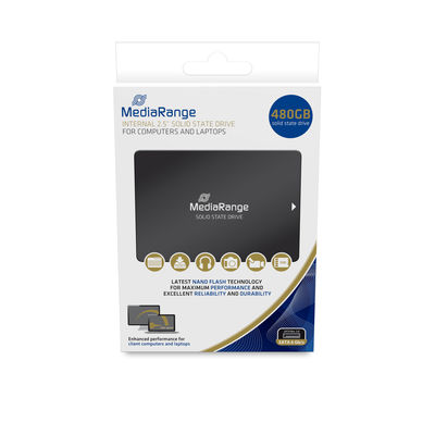 MediaRange interne SSD Sata 480GB 2,5"