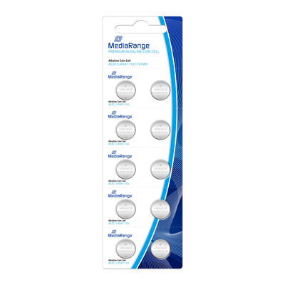 MediaRange Alkaline Knopfzellen LR54/1,5V 1x10