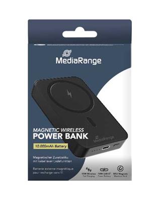 MediaRange Magnetic Wireless Powerbank 10.000mAh