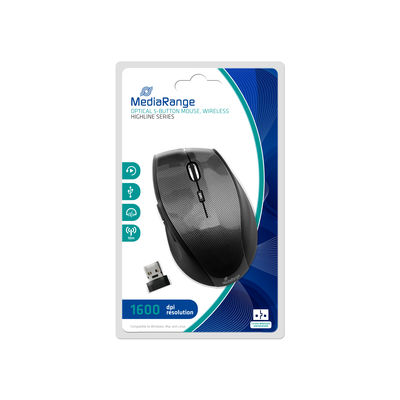 MediaRange Wireless Optical 5-button Mouse