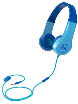 Motorola Squads 200 Kinderkopfhörer blue