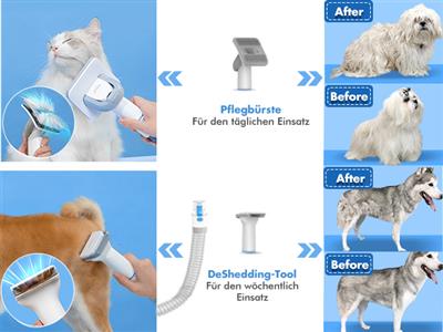 NEAKASA P2 PRO PET GROOMING KIT-BLUE&WHITE
