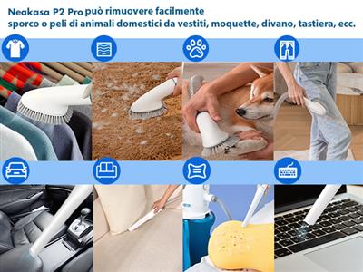 NEAKASA P2 PRO PET GROOMING KIT-BLUE&WHITE