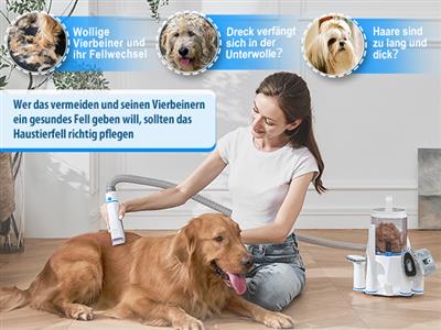 NEAKASA P2 PRO PET GROOMING KIT-BLUE&WHITE