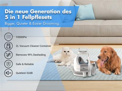 NEAKASA P2 PRO PET GROOMING KIT-BLUE&WHITE