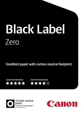 OCE Black Label Zero Papier A4 80g 1x500 Blatt
