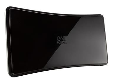 One for All DVB-T2 Curved Antenne 5G black