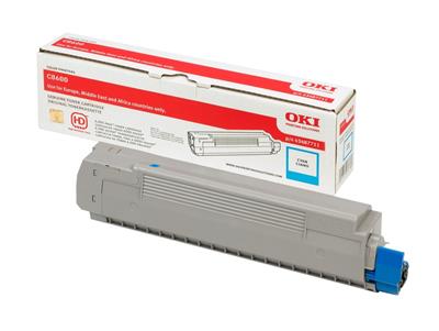 OKI Toner C8600 cyan 6K