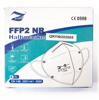 FFP2 NR Partikelfiltrierende Halbmaske 1x6