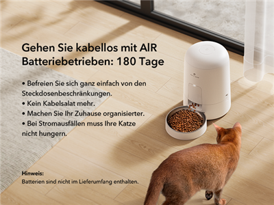 PETLIBRO AIR AUTOMATIC PET FEEDER WHITE 2L