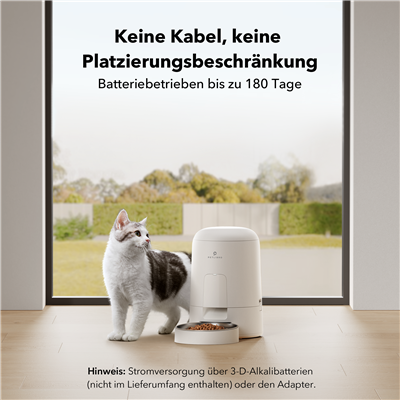 PETLIBRO AIR AUTOMATIC PET FEEDER WHITE 2L
