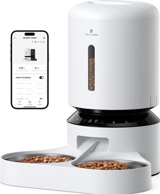 PETLIBRO GRANARY WIFI DUAL FOOD TRAY WHITE