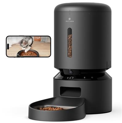PETLIBRO GRANARY CAMERA MONITORING FEEDER BLACK