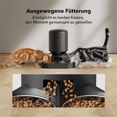 PETLIBRO GRANARY CAMERA DUAL FOOD TRAY BLACK