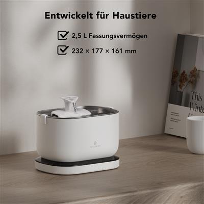PETLIBRO DOCKSTREAM BATTERY - OPERATED WATER FOUNTAIN