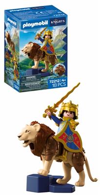 Playmobil Löwe mit goldenem Ritter