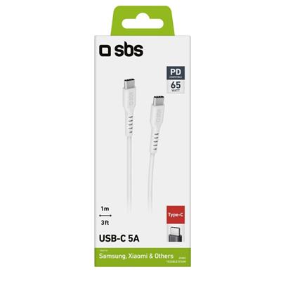 SBS Cable Type C-Type C 2.0 65W white