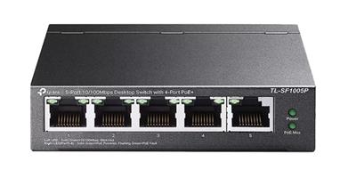 TP-Link TL-SF1005P 5-Port Fast Ethernet PoE+ Switch 60W Unmanaged