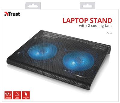 Trust AZUL Laptop Cooling Stand with dual fans