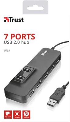 Trust OILA 7 Port USB 2.0 Hub