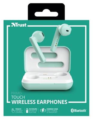 Trust PRIMO TOUCH Bluetooth Earphones mint