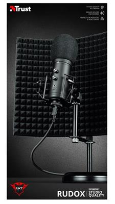 Trust GXT 259 RUDOX Studio Microphone with reflection Filter