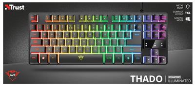 Trust GXT 833 THADO Illuminated Gaming Keyboard