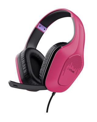 Trust GXT415P ZIROX Headset pink