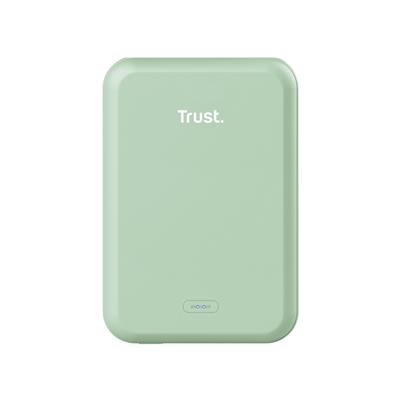 Trust MAGNO 5000mAh Wireless Powerbank, green