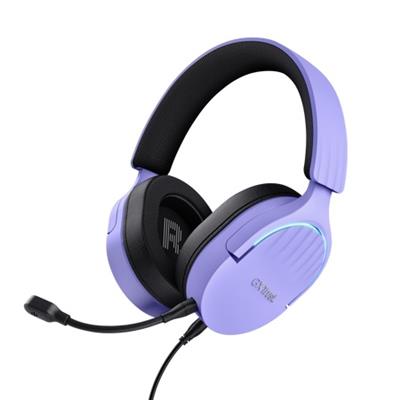 Trust GXT490P FAYZO 7.1 USB Headset purple