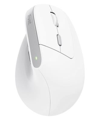 Trust BAYO II Ergonomic Wireless Mouse white