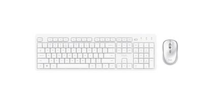 Trust Ody II Keyboard & Mouse white DE
