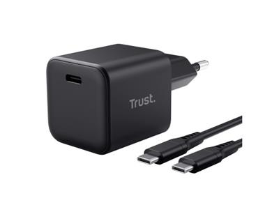 Trust MAXO 65W Small USB-C Charger BLK