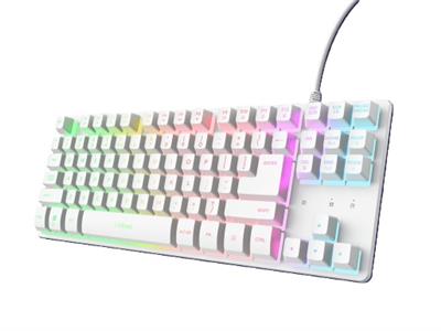 Trust GXT833PS THADO TKL Keyboard white DE