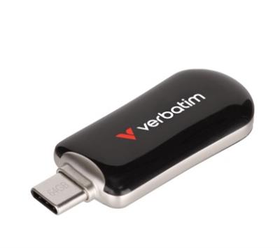 Verbatim Plectra USB-C Flash Drive Black 64GB