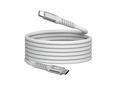 Verbatim Sync & Charge USB-C to USB-C 60W Magnetic 120 cm grey