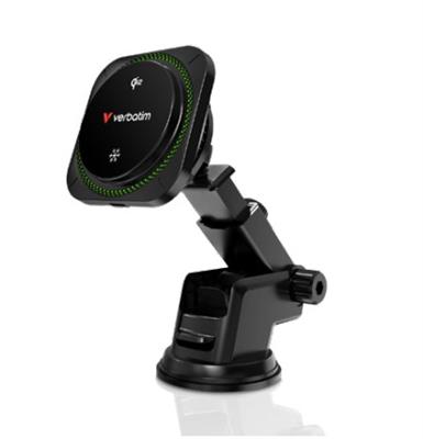 Verbatim Charge ´n´Drive Qi2 Magnetic Wireless Car Charger RGB