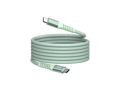 Verbatim Sync & Charge USB-C to USB-C 60W Magnetic 120 cm green