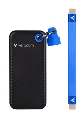 Verbatim Pocket SSD USB 3.2 Gen 2 1TB black/blue
