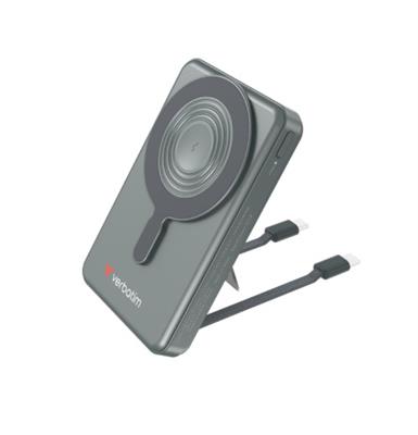 Verbatim Charge'n'Go 2C Display Power Bank 10000 mAh grey